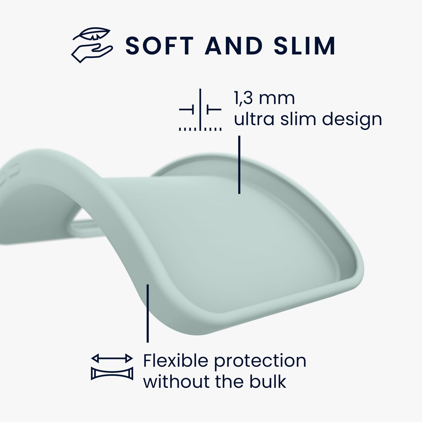 kwmobile Hülle für Samsung Galaxy A18 4G / 5G TPU Case - Handyhülle unterstützt kabelloses Laden, flexible Schutzhülle, gummiertes Cover in Cool Mint Cool Mint