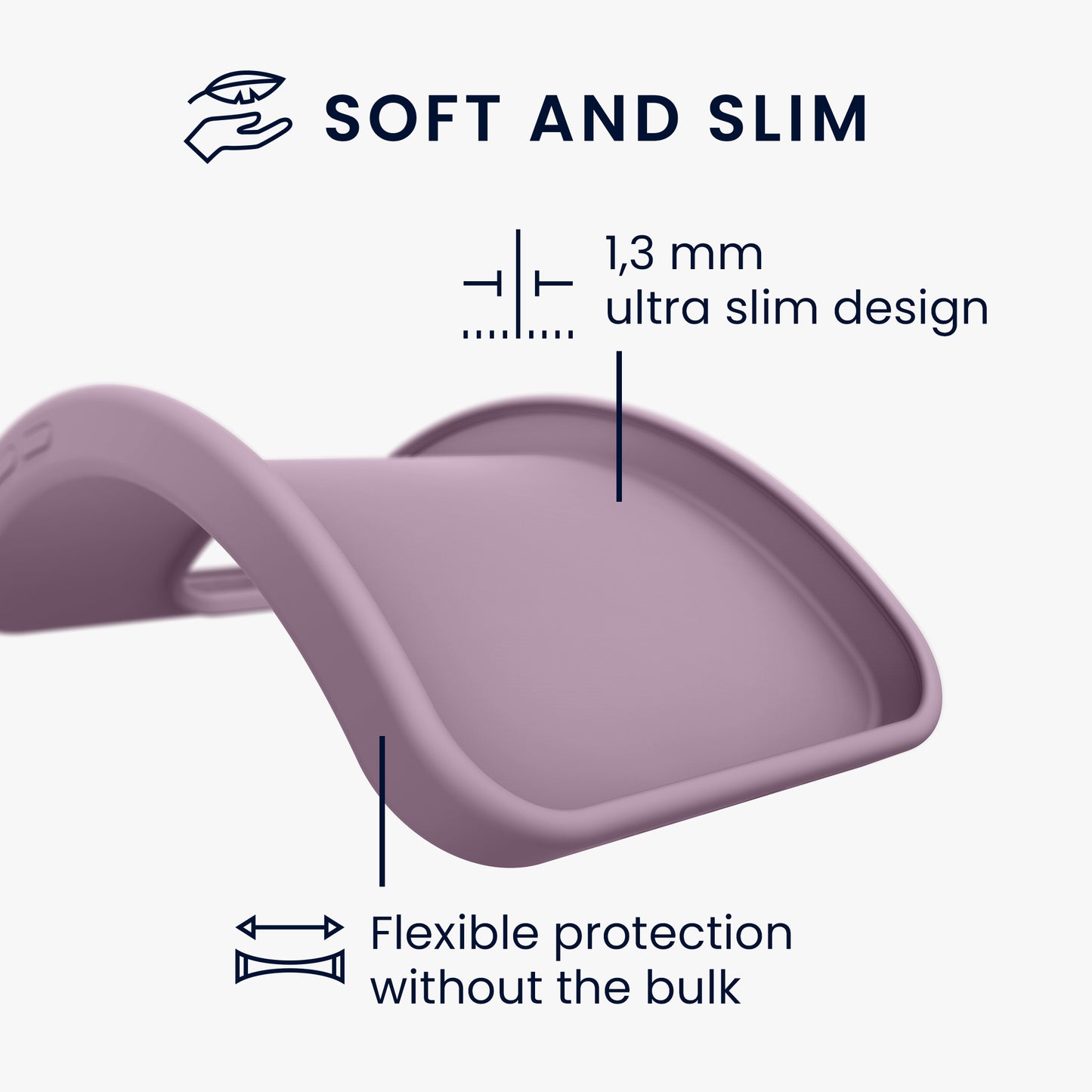 kwmobile Hülle für Samsung Galaxy A18 4G / 5G TPU Case - Handyhülle unterstützt kabelloses Laden, flexible Schutzhülle, gummiertes Cover in Helle Iris Helle Iris