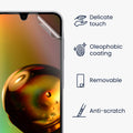 kwmobile 6x Displayschutzfolie kompatibel mit Samsung Galaxy A18 4G / 5G Folie - klare Schutzfolien Set in transparent Transparent