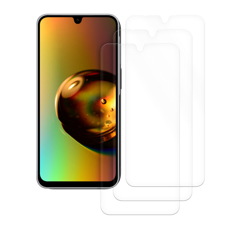 kwmobile 3x Displayschutzfolie kompatibel mit Samsung Galaxy A18 4G / 5G Folie - klare Schutzfolien Set in transparent Transparent