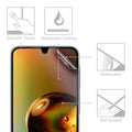 kwmobile 3x Folie matt kompatibel mit Samsung Galaxy A18 4G / 5G - Displayschutzfolie Schutzfolie - Displayschutz Displayfolie entspiegelt Matt Transparent