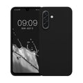 kwmobile Handyhülle für Samsung Galaxy A18 4G / 5G Hülle - Case Silikon - Kabelloses Laden - Schutzhülle Cover in Schwarz Schwarz