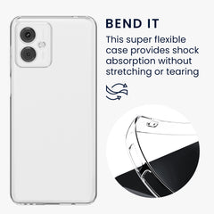 Motorola Moto G14 Transparent TPU Phone Case