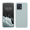 kwmobile Handyhülle für Motorola Moto G84 5G Hülle - Case Silikon - Kabelloses Laden - Schutzhülle Cover in Cool Mint Cool Mint  