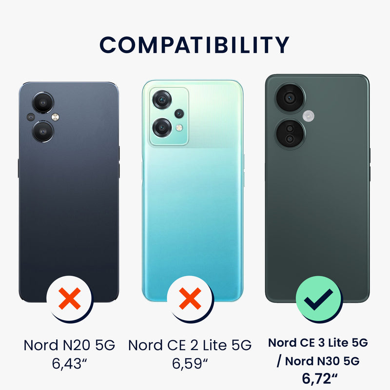 Case Compatible with OnePlus Nord CE 3 Lite 5G / Nord N30 5G