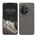 kwmobile Handyhülle für OnePlus 12 Hülle - Case Silikon - Kabelloses Laden - Schutzhülle Cover in Stone Dust Stone Dust  