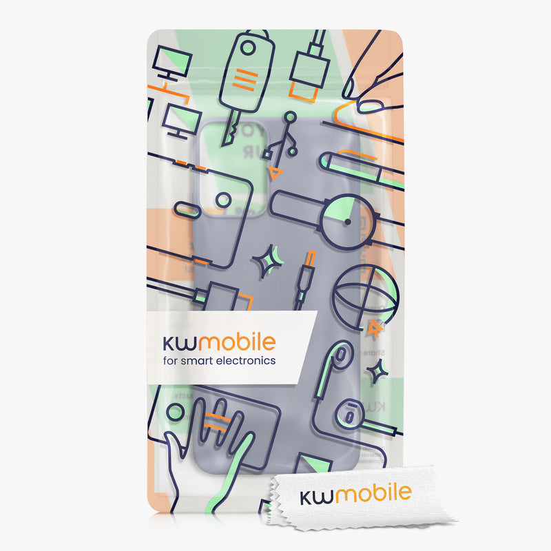 kwmobile Handyhülle für Motorola Moto G34 5G - Kabelloses Laden - Schutzhülle Cover