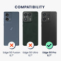 Crystal TPU Case for Motorola Edge 50 Pro Transparent