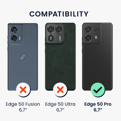 Motorola Edge 50 Pro Transparent TPU Phone Case