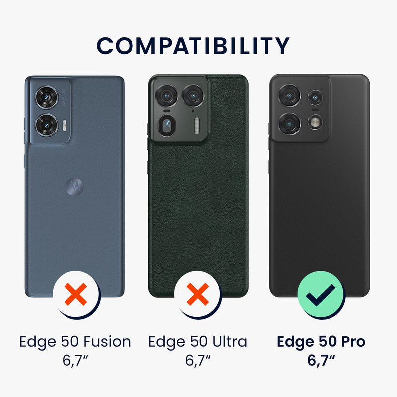 Crystal TPU Case for Motorola Edge 50 Pro Transparent