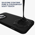 kwmobile Handyhülle für iPhone 16 Pro Max Hülle, für iPhone 16 Pro Max Case - Hülle Silikon - kabelloses Laden
