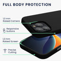 kwmobile Handyhülle für iPhone 16 Pro Max Hülle, für iPhone 16 Pro Max Case - Hülle Silikon - kabelloses Laden