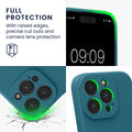 kwmobile Handyhülle für Apple iPhone 16 Pro Hülle - gummierte Handy Silikon Case für iPhone 16 Pro - Schutzhülle Cover