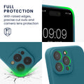 kwmobile Handyhülle für Apple iPhone 16 Pro Max Hülle - gummierte Handy Silikon Case für iPhone 16 Pro Max - Schutzhülle Cover