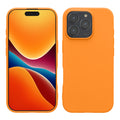 kwmobile Handyhülle für Apple iPhone 16 Pro Hülle - TPU Case - Kabelloses Laden - Schutzhülle Cover in Fruity Orange Fruity Orange  