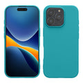 kwmobile Handyhülle für Apple iPhone 16 Pro Hülle - TPU Case - Kabelloses Laden - Schutzhülle Cover in Petrol matt Petrol matt  