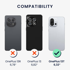 OnePlus 13T Transparent TPU Phone Case