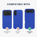 kwmobile Handyhülle für iPhone Air Case - Hülle Silikon - kabelloses Laden