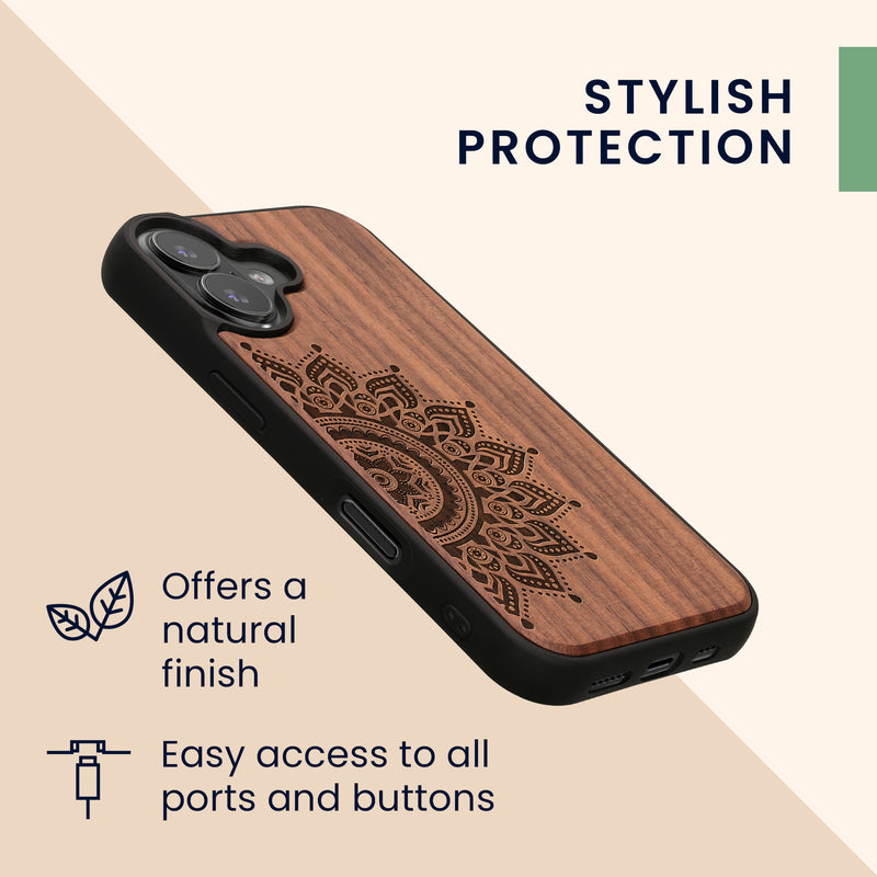 kwmobile Hülle kompatibel mit iPhone 17 Hülle - Handy Cover - TPU Handyhülle Kompass Vintage