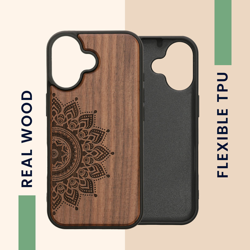 kwmobile Hülle kompatibel mit iPhone 17 Hülle - Handy Cover - TPU Handyhülle Kompass Vintage