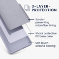 kwmobile Handyhülle für Motorola Moto G86 5G - Case Silikon - Kabelloses Laden - Schutzhülle Cover