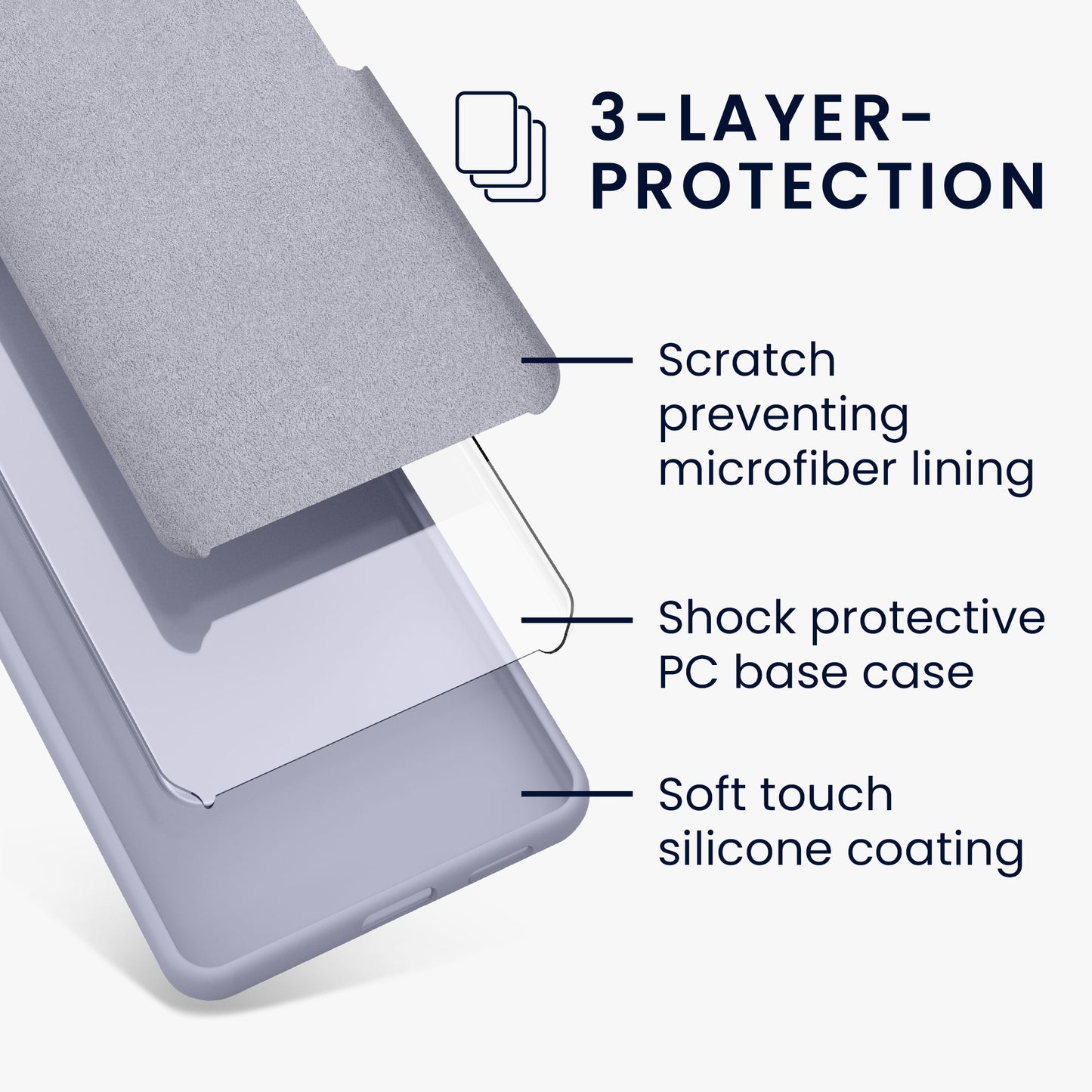 kwmobile Handyhülle für Motorola Moto G86 5G - Case Silikon - Kabelloses Laden - Schutzhülle Cover