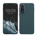 kwmobile Handyhülle für OnePlus Nord 5 Hülle - TPU Case - Kabelloses Laden - Schutzhülle Cover in Dunkler Schiefer Dunkler Schiefer  