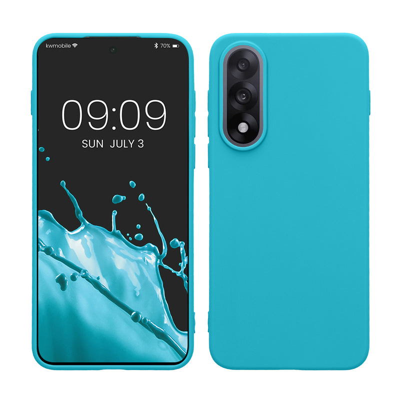 kwmobile Handyhülle für OnePlus Nord 5 Hülle - TPU Case - Kabelloses Laden - Schutzhülle Cover in Cool Glacier Cool Glacier  