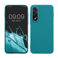kwmobile Handyhülle für OnePlus Nord 5 Hülle - TPU Case - Kabelloses Laden - Schutzhülle Cover in Petrol matt Petrol matt  
