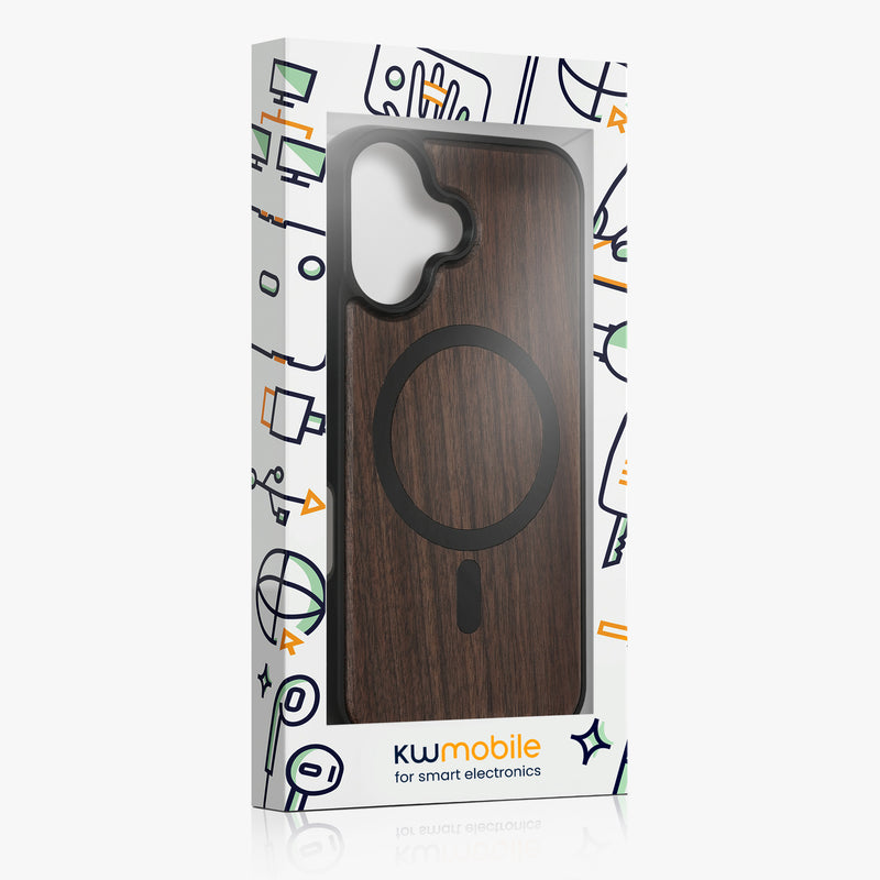 iPhone 16 Wood Phone Case