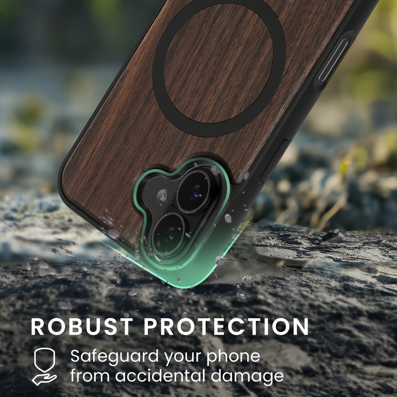 iPhone 16 Wood Phone Case