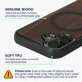 iPhone 16 Wood Phone Case