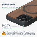 iPhone 15 Wood Phone Case
