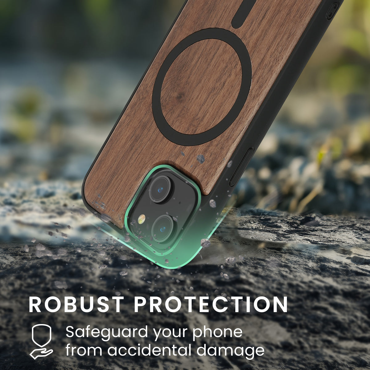 iPhone 15 Wood Phone Case