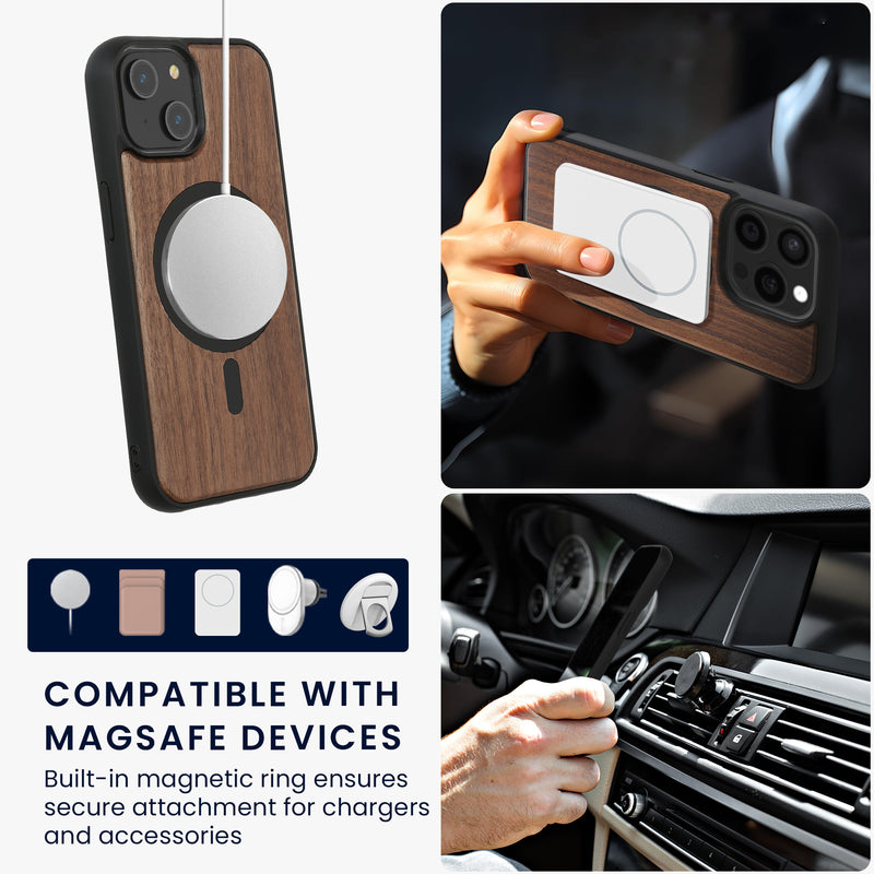 iPhone 15 Wood Phone Case