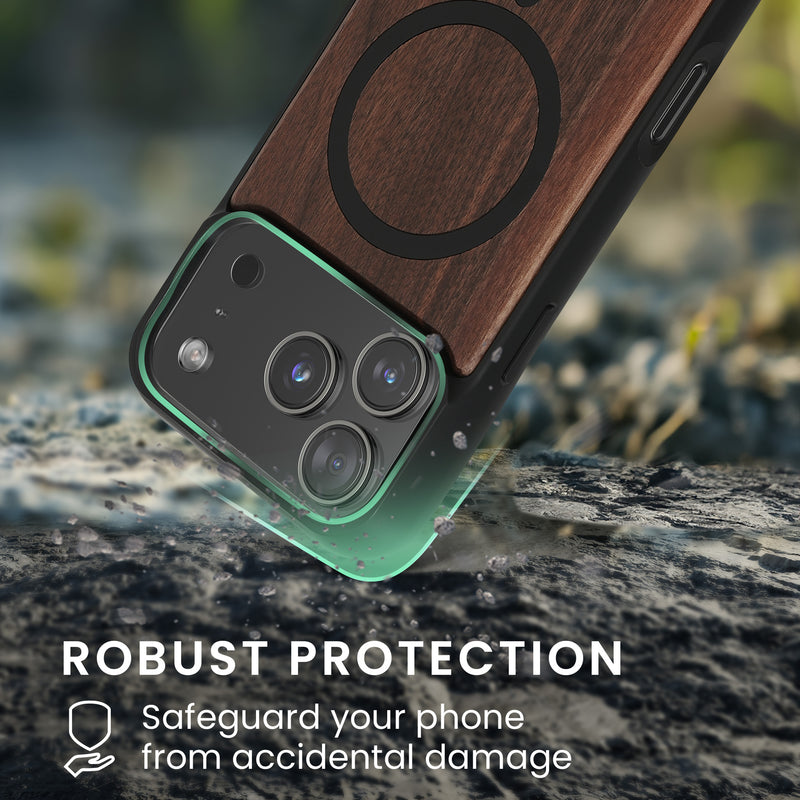 iPhone 17 Pro Max Wood Phone Case