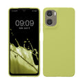 kwmobile Handyhülle für Motorola Moto G06 Hülle - TPU Case - Kabelloses Laden - Schutzhülle Cover in Matcha Grün Matcha Grün  