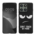 Motorola Edge 60 Pro Silikon Handyhülle Weiß