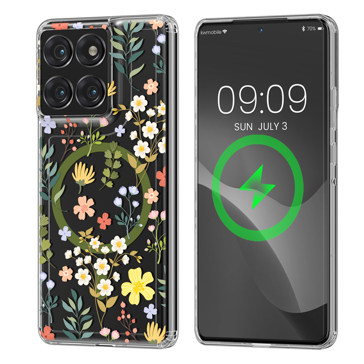 Motorola Edge 60 Pro Acryl Handyhülle mit MagSafe Gelb KWM0000234N001C