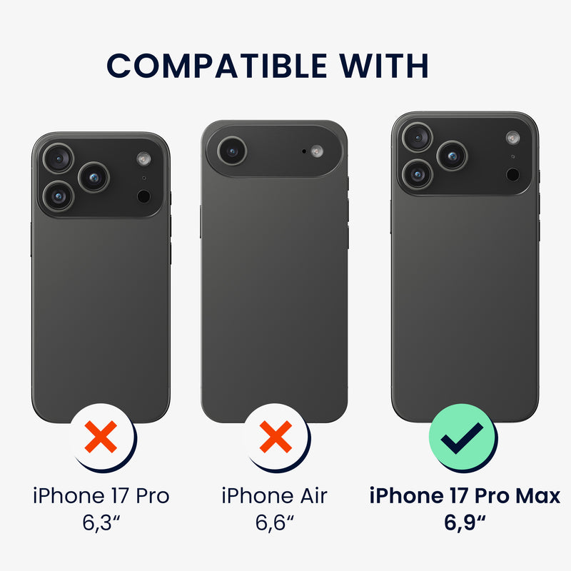 iPhone 18 Pro Max / iPhone 17 Pro Max Holz Handyhülle mit MagSafe Dunkelbraun KWM0000234X001C