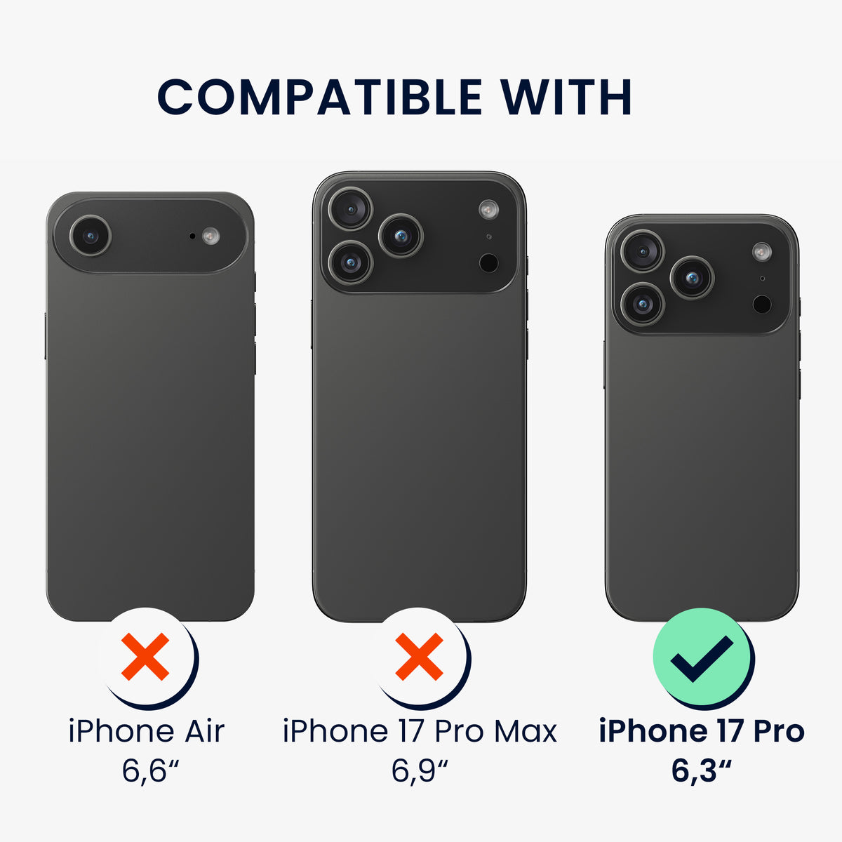 iPhone 18 Pro / iPhone 17 Pro Holz Handyhülle mit MagSafe Dunkelbraun KWM0000234Z001C