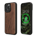 iPhone 15 Pro Max Holz Handyhülle mit MagSafe Dunkelbraun KWM0000235B001C