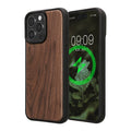 iPhone 15 Pro Max Holz Handyhülle mit MagSafe Dunkelbraun