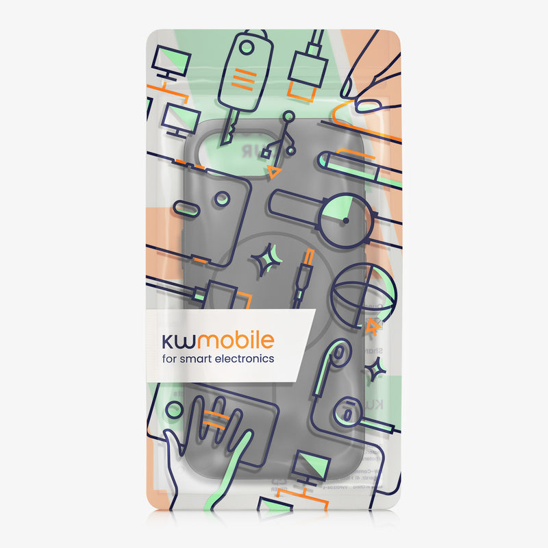 iPhone 17e / iPhone 16e Handyhülle mit MagSafe mit erhöhtem Rahmen KWM0000235J001C