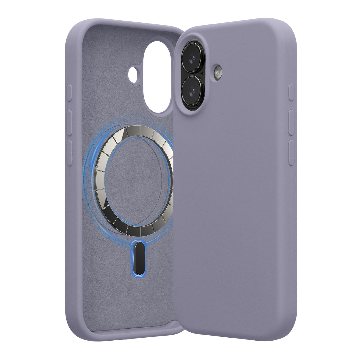 iPhone 17 Silikon Handyhülle mit MagSafe KWM0000235Q004C
