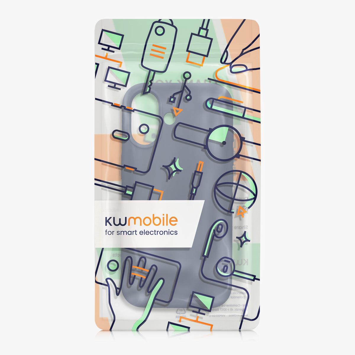 iPhone 17 Silikon Handyhülle mit MagSafe KWM0000235Q006C