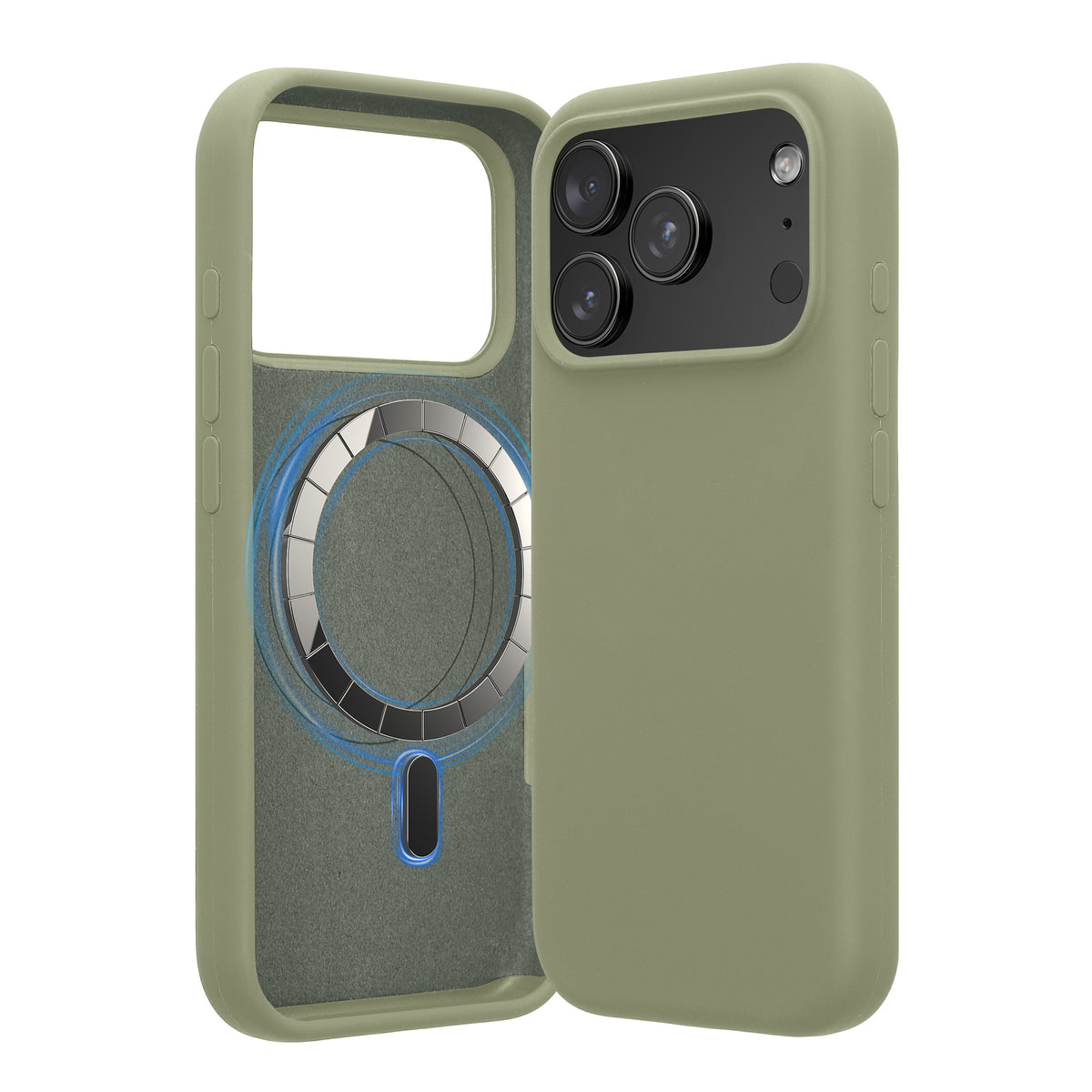 iPhone 18 Pro Max / iPhone 17 Pro Max Silikon Handyhülle mit MagSafe KWM0000235S007C