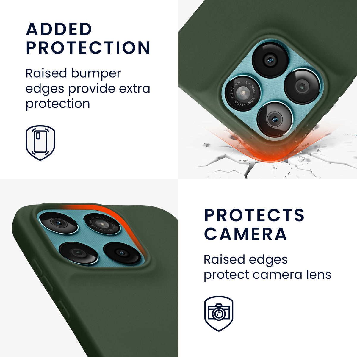 Motorola Moto G67 / G77 / G87 Silikon Handyhülle KWM0000235Y003C
