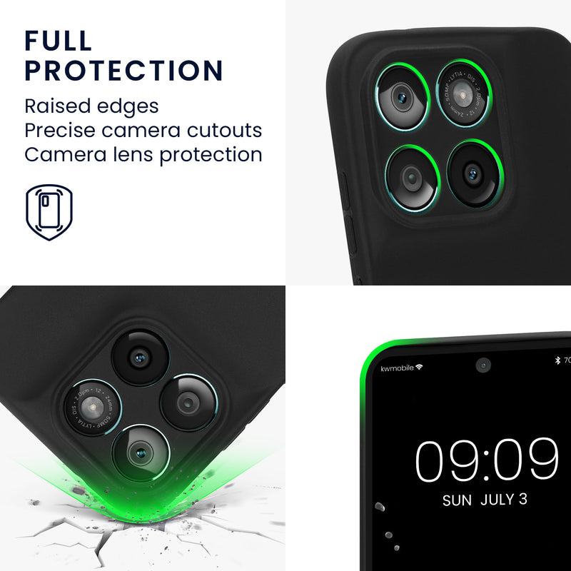 Motorola Moto G67 / G77 / G87 Silikon Handyhülle mit Kameraschutz KWM0000235Z001C