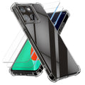 Motorola Moto G67 / G77 / G87 Silikon Handyhülle + 2x Schutzglas KWM0000236A001C